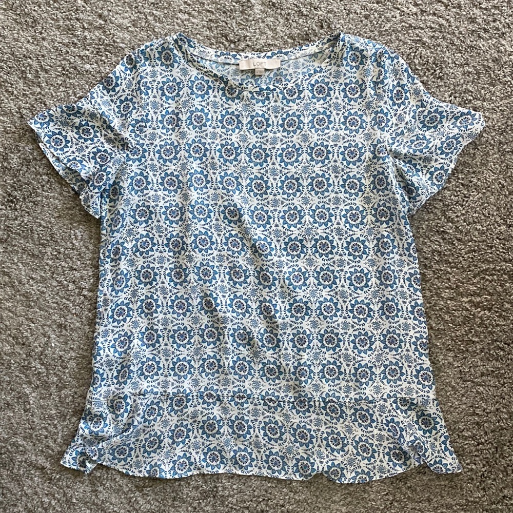 Tulip Back Blouse